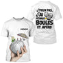 Polo Pétanque Blanc Personnalisé - Boules & Apéro - T-Shirt Homme