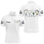 Polo Pétanque Blanc Personnalisé - Design Bande d’Amis - Polo Homme