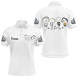 Polo Pétanque Blanc Personnalisé - Design Bande d’Amis - Polo Homme