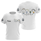 Polo Pétanque Blanc Personnalisé - Design Bande d’Amis - T-Shirt Femme