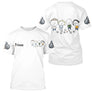 Polo Pétanque Blanc Personnalisé - Design Bande d’Amis - T-Shirt Homme