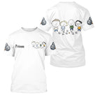 Polo Pétanque Blanc Personnalisé - Design Bande d’Amis - T-Shirt Homme