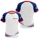 Polo Pétanque Bleu Blanc Homme Femme - Style Unique Prénom - T-Shirt Femme