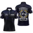 Polo Pétanque Bleu Nuit - Joueur Boules Personnalisé - Polo Homme