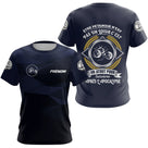 Polo Pétanque Bleu Nuit - Joueur Boules Personnalisé - T-Shirt Femme