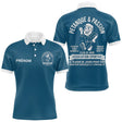 Polo Pétanque Bleu Pétrole Canard - Personnalisé Tenue Club - Polo Homme