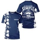 Polo Pétanque Bleu Personnalisé - Cadeau Idéal Boules & Apéro - T-Shirt Homme