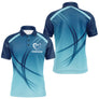 Polo Pétanque Bleu Personnalisé - Club & Passion Boules - Polo Homme