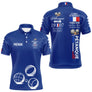 Polo Pétanque Bleu Personnalisé - Tradition & Club - Polo Homme