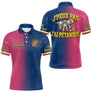 Polo Pétanque Bleu Rose - Homme Femme J'ai Pétanque - Polo Homme
