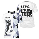 Polo Pétanque Blue & Gris Personnalisé - Let's Par-Tee - T-Shirt Homme