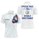 Polo Pétanque Boule Bretonne - Style Français Homme Femme - Polo Homme
