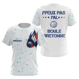 Polo Pétanque Boule Bretonne - Style Français Homme Femme - T-Shirt Femme