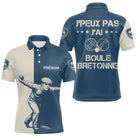Polo Pétanque & Boule Bretonne Personnalisé - Homme Femme Style - Polo Homme