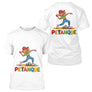 Polo Pétanque Boules Blanc - Style Joueuse Rigolo - T-Shirt Homme