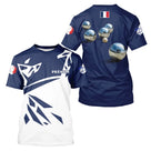 Polo Pétanque Boules Métallisées - Design Français Marine - T-Shirt Homme