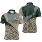 Polo Pétanque Boules Vert & Gris - Personnalisé Prénom - Polo Homme