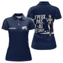 Polo Pétanque Cadeau Homme Femme- Design J'ai Pétanque Bleu - Polo Femme