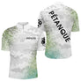 Polo Pétanque Camouflage Vert - Cadeau Homme Femme Personnalisé - Polo Zippé Homme