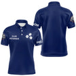 Polo Pétanque Club Bleu Marine - Personnalisé Cadeau Unique - Polo Homme