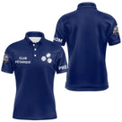 Polo Pétanque Club Bleu Marine - Personnalisé Cadeau Unique - Polo Homme
