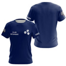 Polo Pétanque Club Bleu Marine - Personnalisé Cadeau Unique - T-Shirt Femme