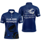 Polo Pétanque Club Esprit Français - Boules et Émotions - Polo Homme