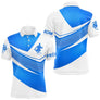 Polo Pétanque Club Homme Femme - Style Boules Bleu & Blanc - Polo Homme