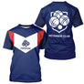 Polo Pétanque Club Prénom - Bleu Blanc De La France - T-Shirt Homme