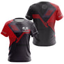 Polo Pétanque Club Rouge & Noir - Personnalisation Unique - T-Shirt Femme