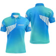 Polo Pétanque Dégradé Bleu - Personnalisable Homme Femme - Polo Homme