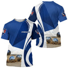 Polo Pétanque Design Boules Sable - Élégant Bleu Marine - T-Shirt Homme