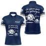 Polo Pétanque Drôle Bleu Marine – J’ai Personnalisé - Polo Homme