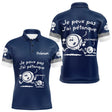Polo Pétanque Drôle Bleu Marine – J’ai Personnalisé - Polo Homme