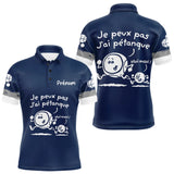 Polo Pétanque Drôle Bleu Marine – J’ai Personnalisé - Polo Homme