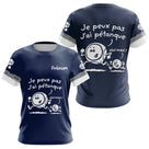Polo Pétanque Drôle Bleu Marine – J’ai Personnalisé - T-Shirt Femme