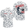 Polo Pétanque Esprit d’Équipe - Design Joueur Blanc - Polo Zippé Homme