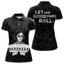 Polo Pétanque Femme Homme Noir & Blanc - Good Times - Polo Femme