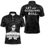 Polo Pétanque Femme Homme Noir & Blanc - Good Times - Polo Homme