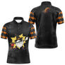 Polo Pétanque Halloween Sorcière Dabbing Noir - Homme Femme - Polo Homme