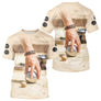 Polo Pétanque Homme Beige - Idée Cadeau Boules - T-Shirt Homme