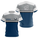 Polo Pétanque Homme Femme - Bleu Gris Personnalisé - T-Shirt Femme