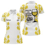 Polo Pétanque Homme Femme - Boules Apéro Blanc Jaune - Polo Femme