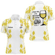 Polo Pétanque Homme Femme - Boules Apéro Blanc Jaune - Polo Homme