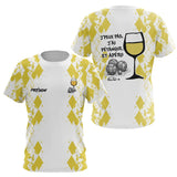 Polo Pétanque Homme Femme - Boules Apéro Blanc Jaune - T-Shirt Femme