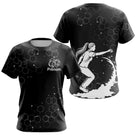 Polo Pétanque Homme Femme - Bouliste Noir Personnalisé - T-Shirt Femme