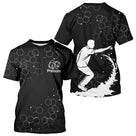 Polo Pétanque Homme Femme - Bouliste Noir Personnalisé - T-Shirt Homme