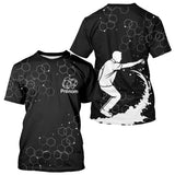 Polo Pétanque Homme Femme - Bouliste Noir Personnalisé - T-Shirt Homme