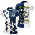 Polo Pétanque Homme Femme - Bouliste Un Jour Bouliste Toujours - Polo Femme