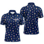 Polo Pétanque Homme Femme - Cadeau Boulistes & Bière Bleu - Polo Homme